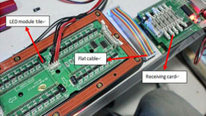 Quelle partie de la tuile du module LED échoue-conduite IC ou LED ou PCB