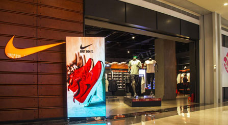 Affiche LED pour Nike